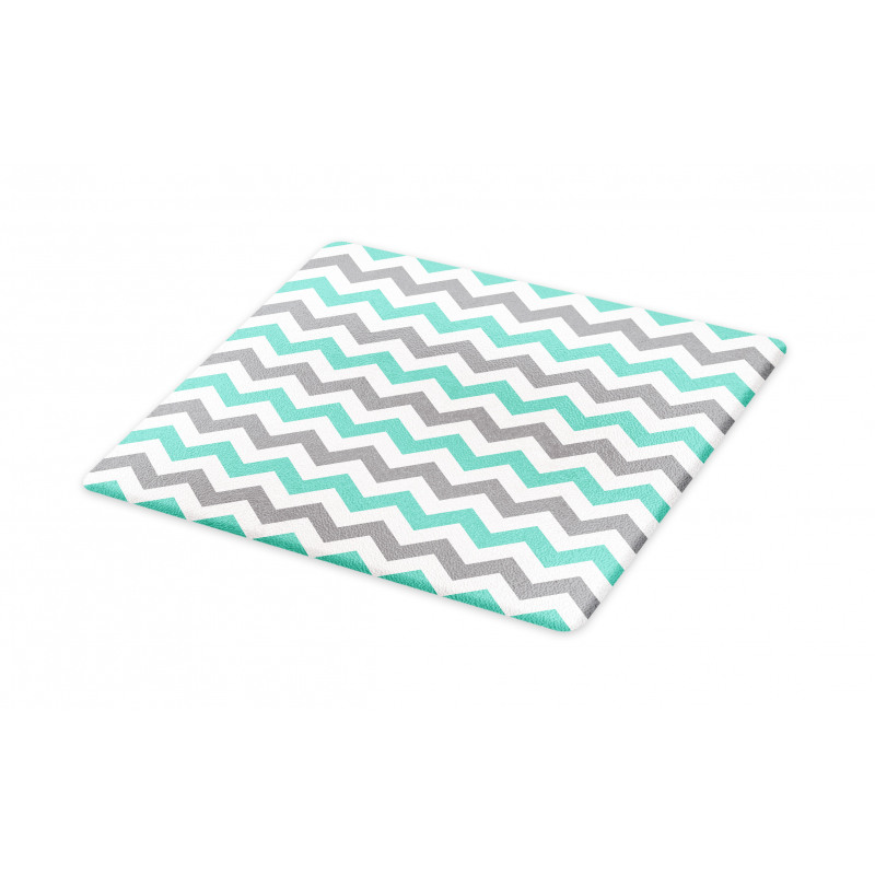 Geometric Wavy Zigzag Cutting Board