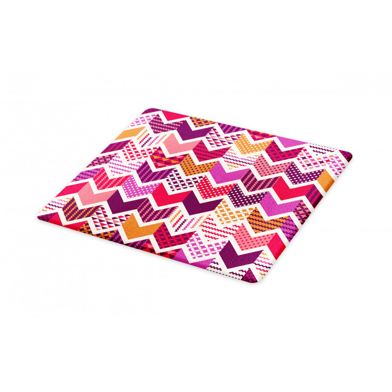 Arrow Chevron Geometry Cutting Board