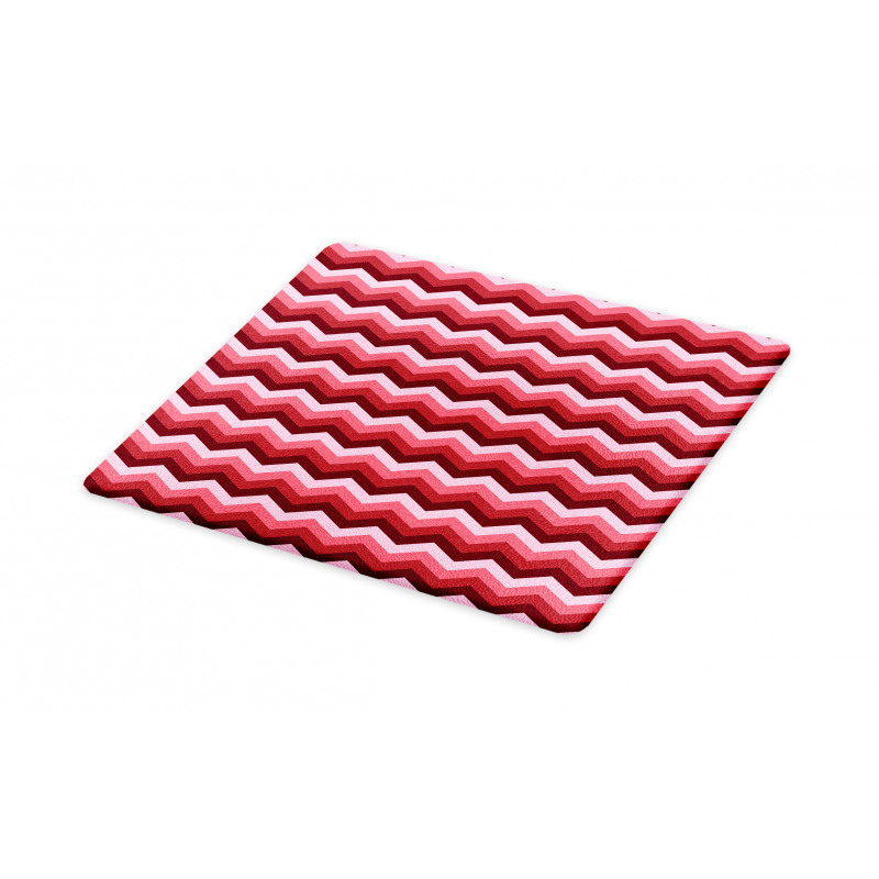 Modern Feminine Zigzag Cutting Board