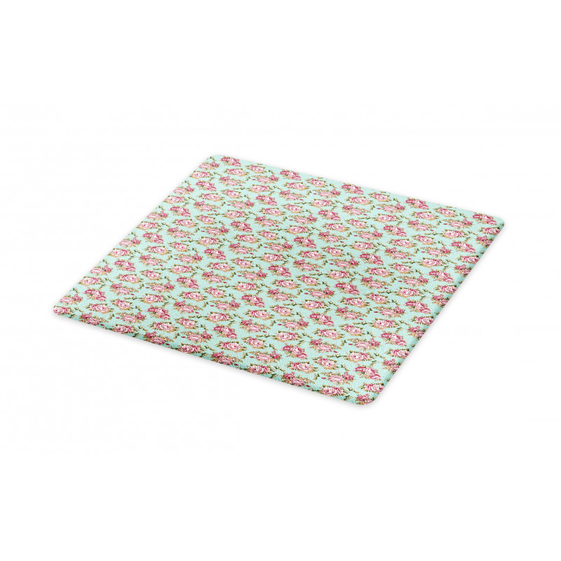 Classical Pastel Tone Floral Cutting Board