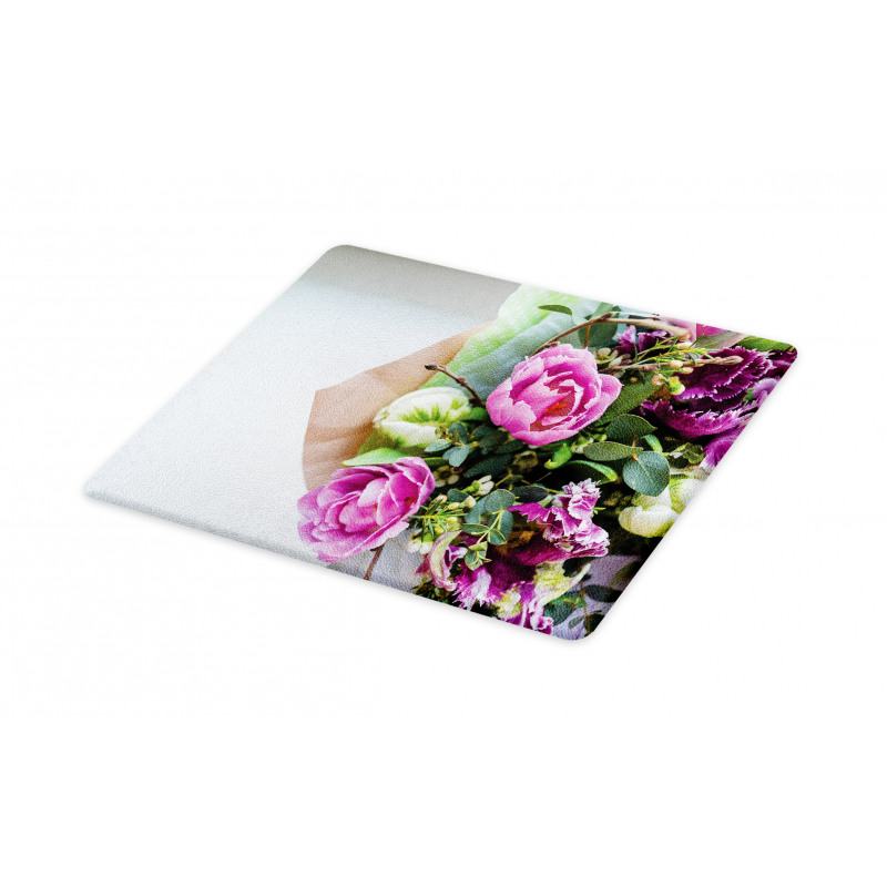 Delicate Floral Bouquet Photo Cutting Board