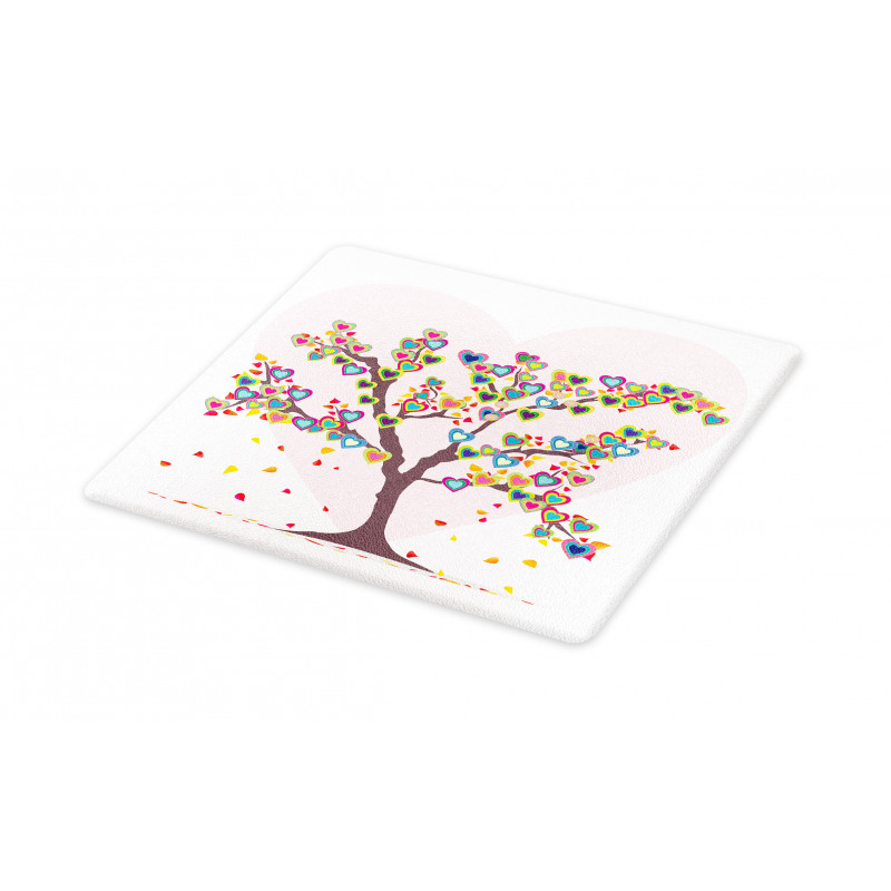 Tree with Leaves Floral Cutting Board
