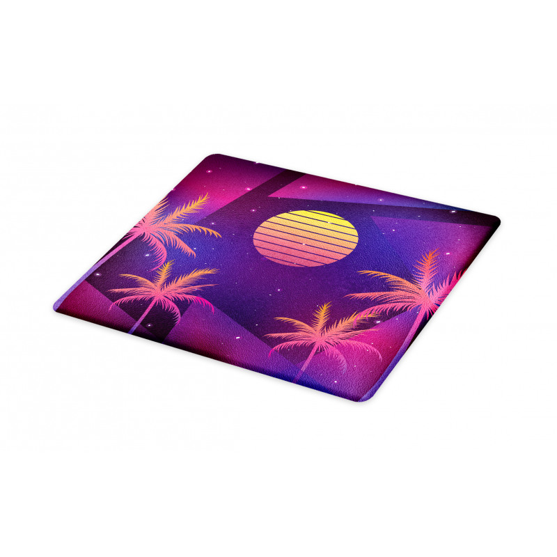 Palms Sun and Stars Cutting Board