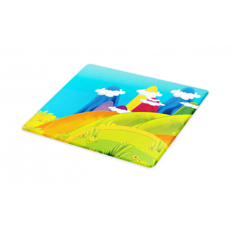 Dreamy Mountains Cutting Board