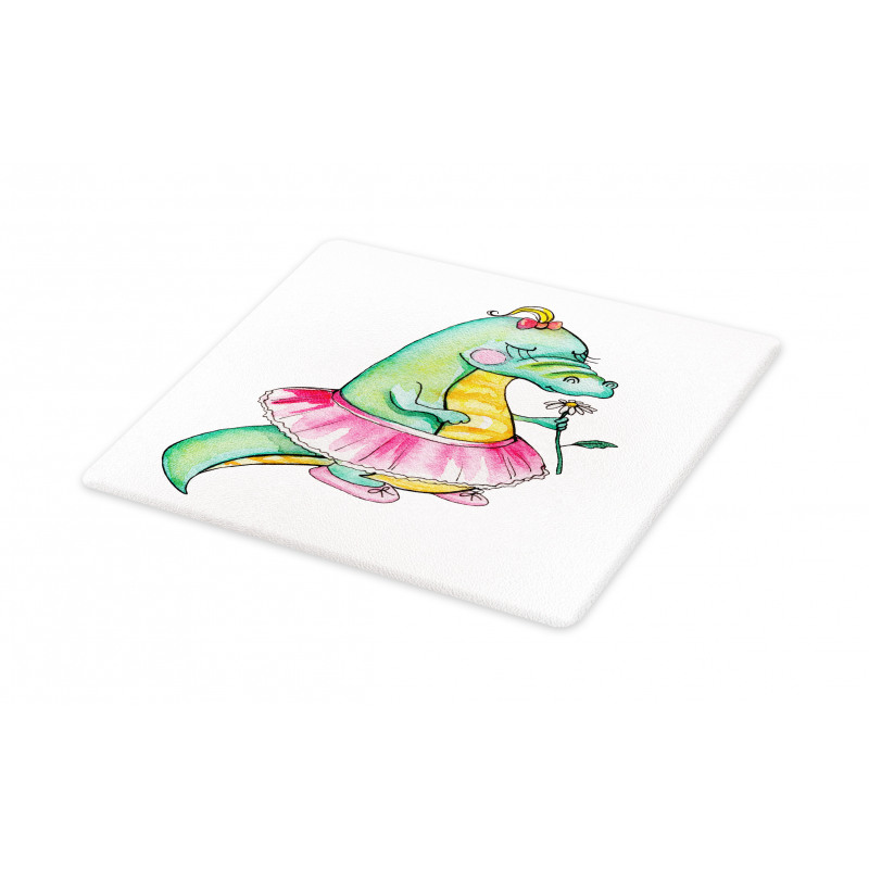 Watercolor Style Female Cutting Board