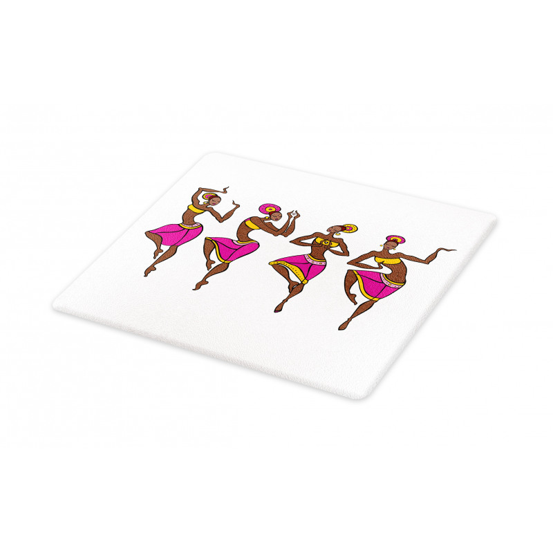 African Lady Dancers Cutting Board