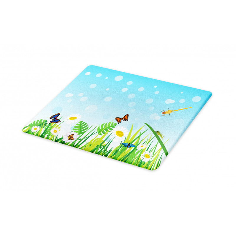 Sunny Grassland Cutting Board