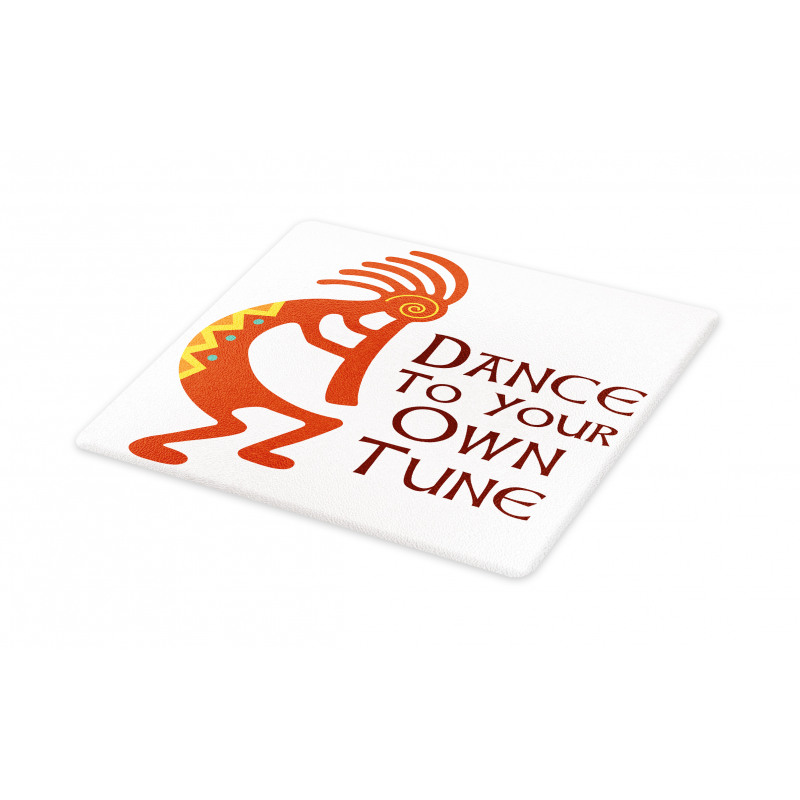 Tribal Dance Symbol Art Cutting Board