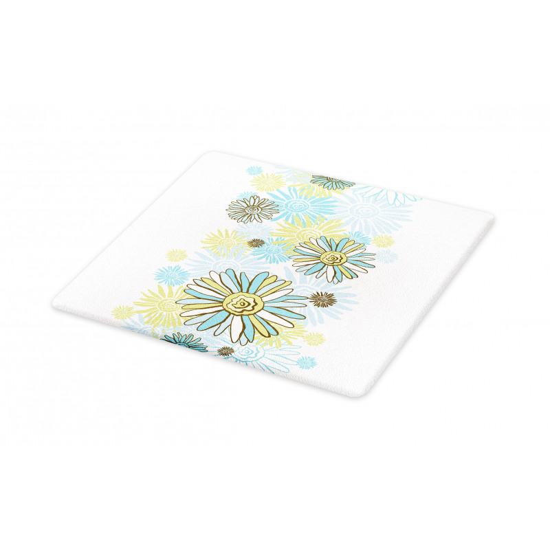 Chamomiles Wild Flower Cutting Board