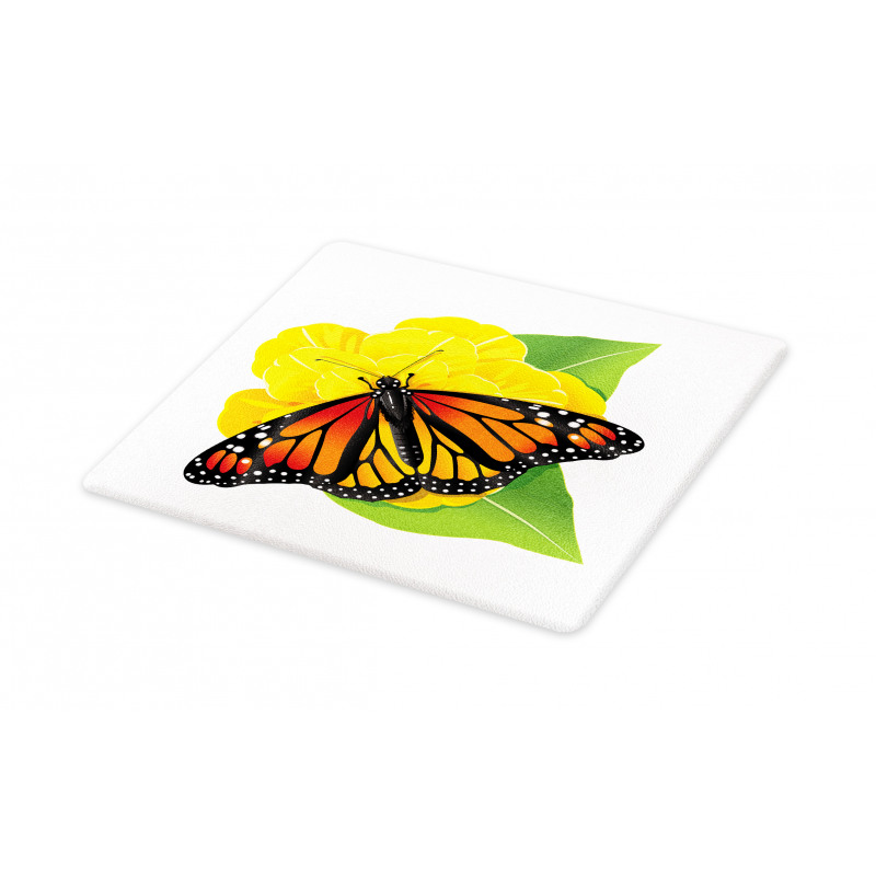 Moth Flower Cutting Board