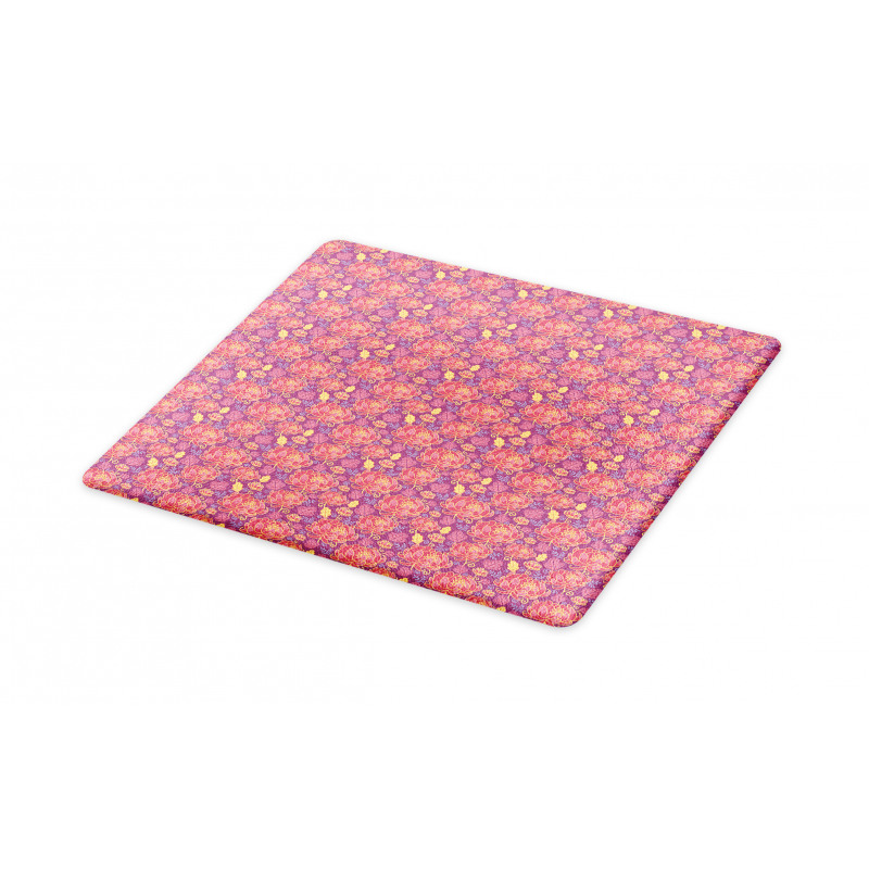 Flowers and Swirls Cutting Board