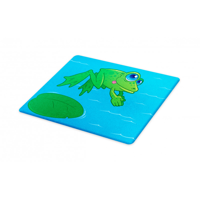 Diving Animal from a Leaf Cutting Board