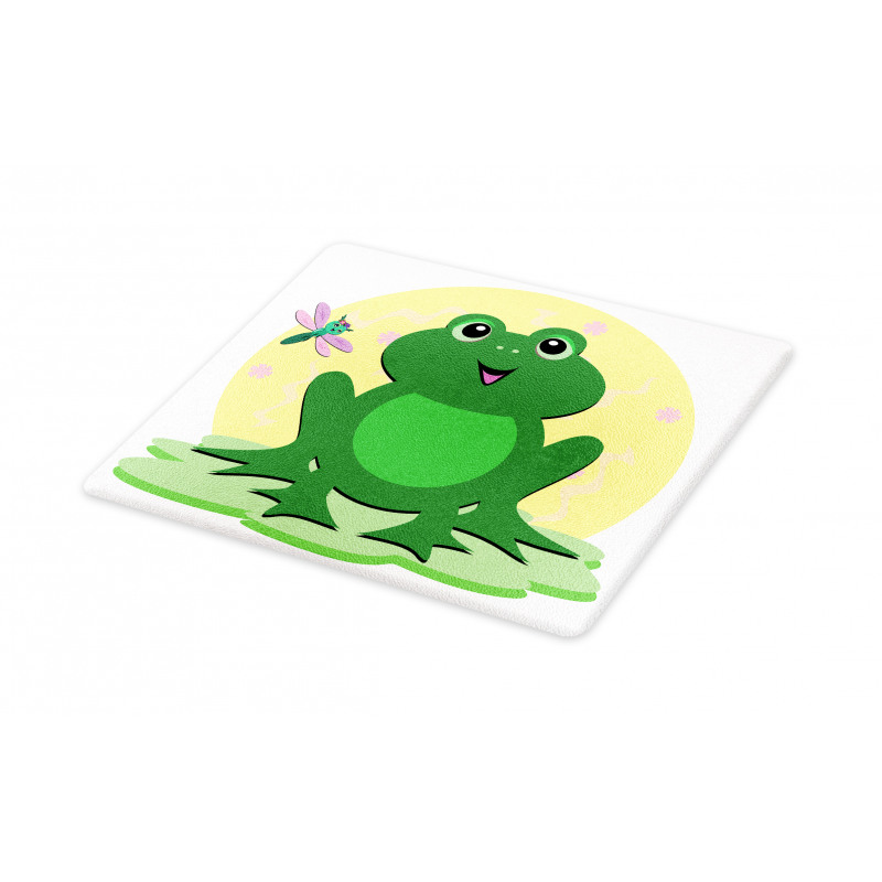 Childish Concept Pond Animal Cutting Board