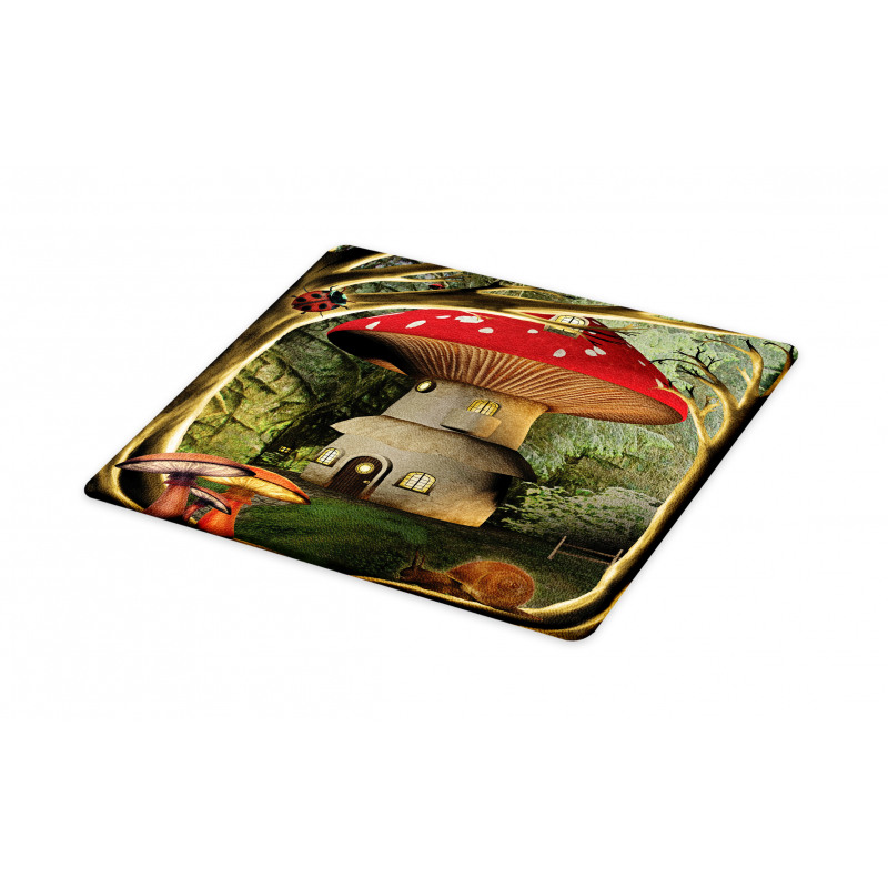 Mushroom Magic Forest Cutting Board