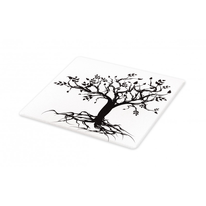 Nature Silhouette Art Cutting Board