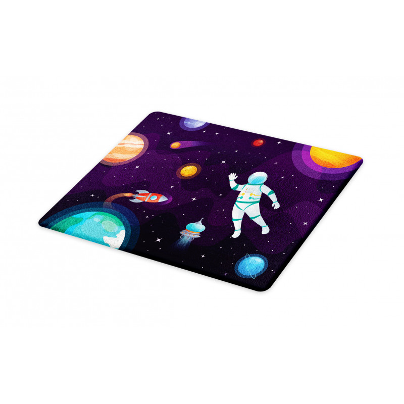 Astronaut in Space System Cutting Board