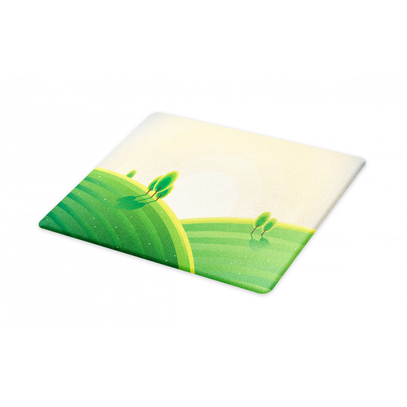 Rural Landscape Hills Cutting Board