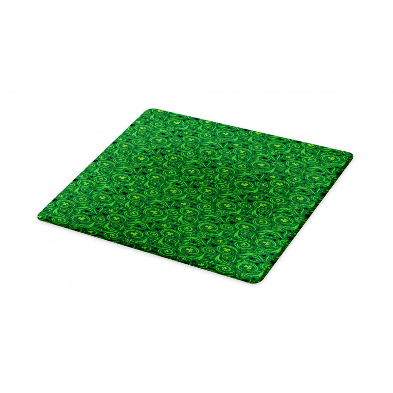 Irish Swirl Shamrock Cutting Board