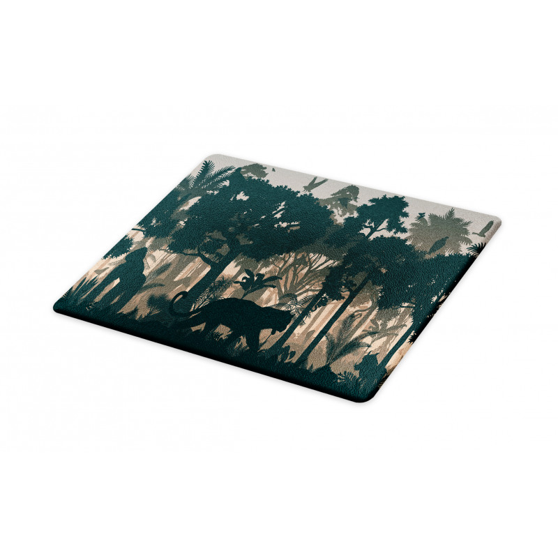 Spooky Forest and Animals Cutting Board