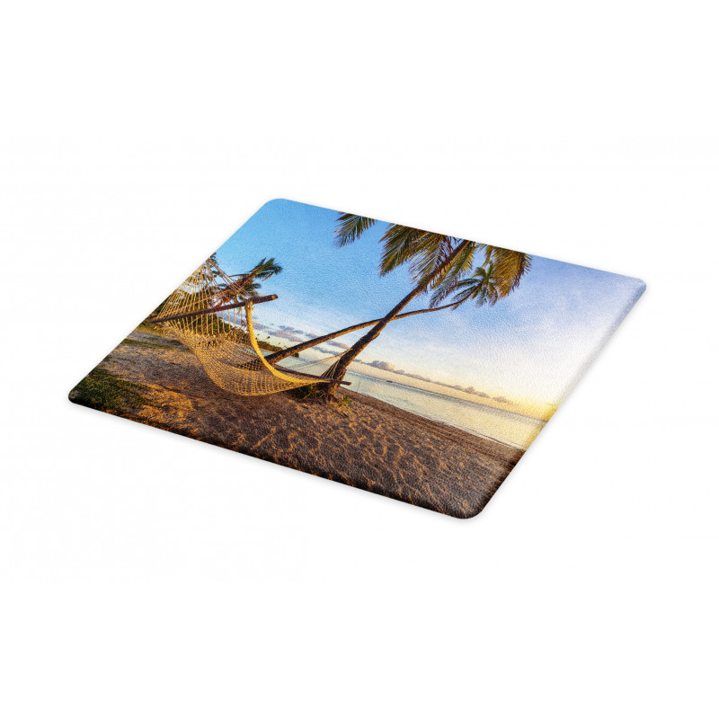 Summer Time Hammock on a Beach Cutting Board