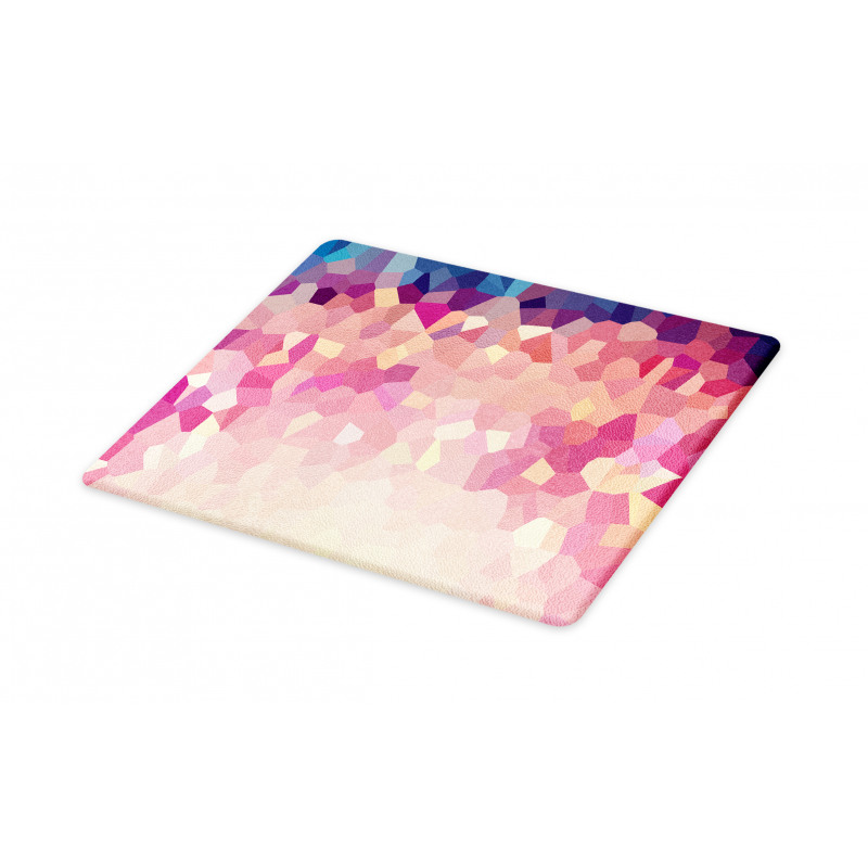 Abstract Blush Polygonal Cutting Board