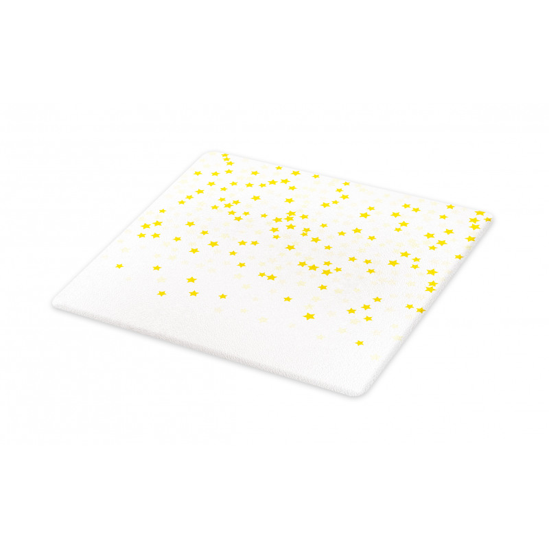 Stars on a Plain Background Cutting Board