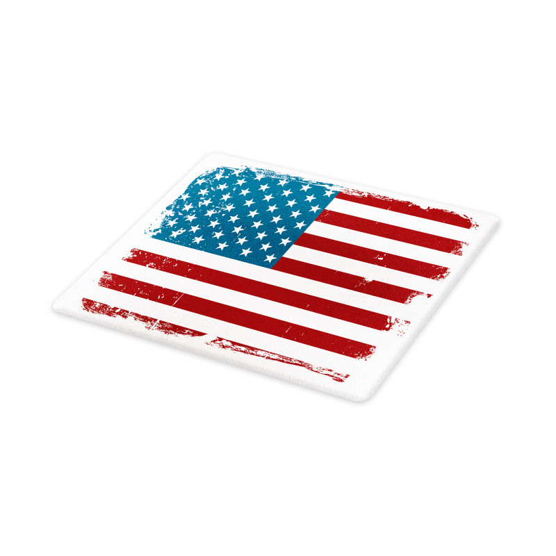 Grungy Old Glory USA Cutting Board