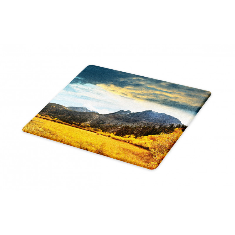 Mountain Grassland Sun Cutting Board