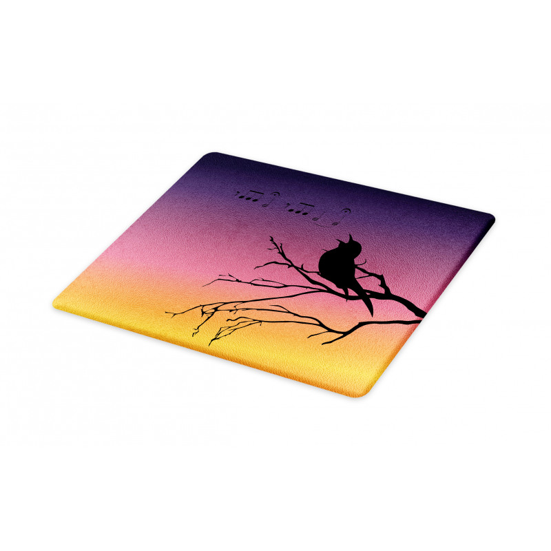 Gradient Sunrise Bird Cutting Board