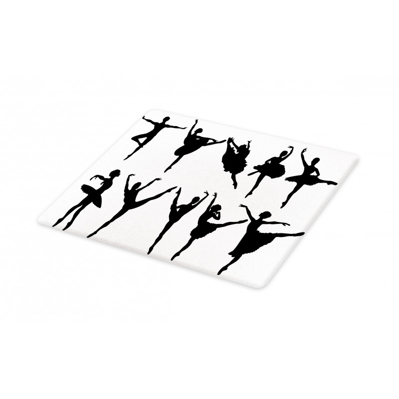 Monochrome Ballet Dancer Cutting Board