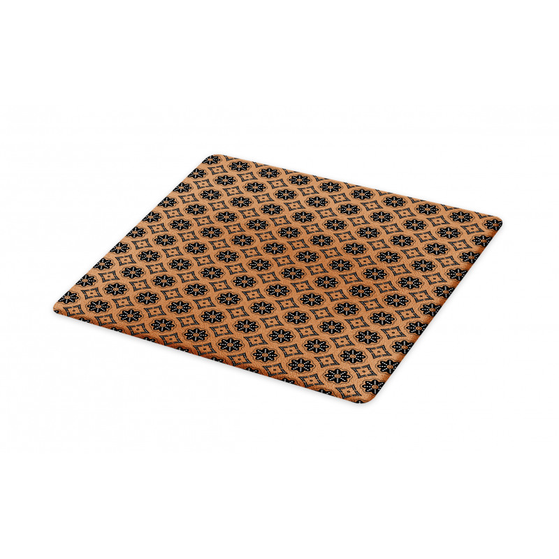 Geometric Floral Folk Cutting Board