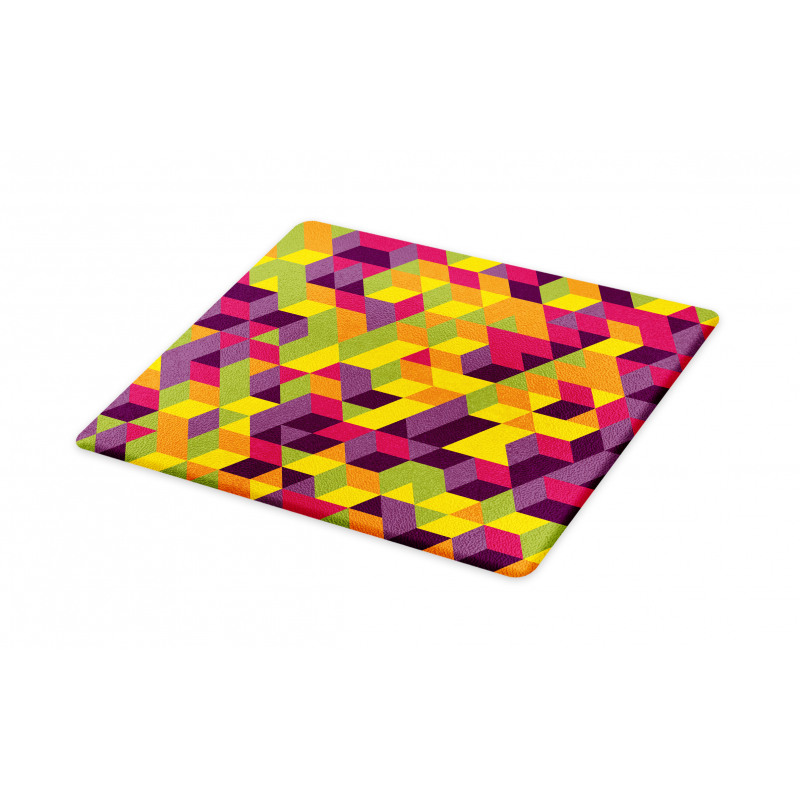 Modern Colorful Repetition Cutting Board