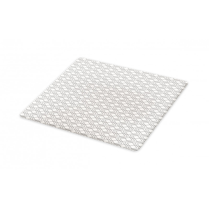 Modern Zigzags Pattern Cutting Board