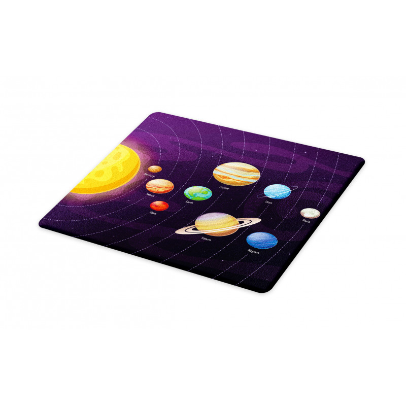 Planets Planetary Orbits Cutting Board