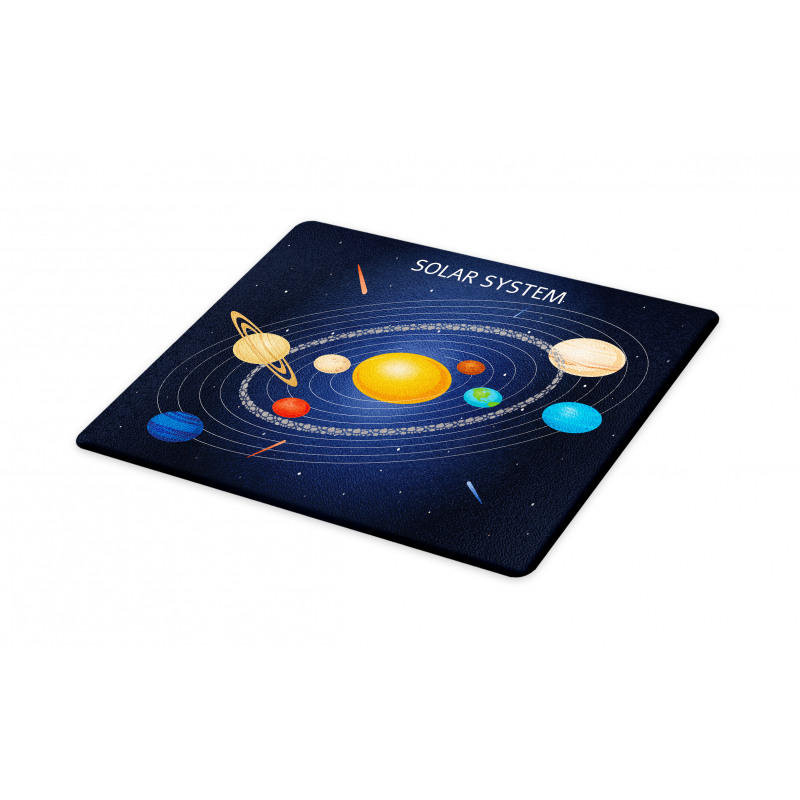 Celestial Cartoon Scheme Cutting Board