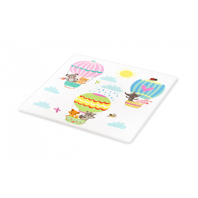 Animals Fly Nursery Cutting Board