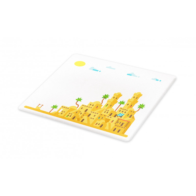 Mud Houses Hot Weather Cutting Board