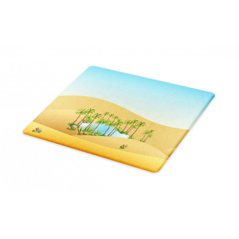 Sand Dunes Lake and Trees Cutting Board