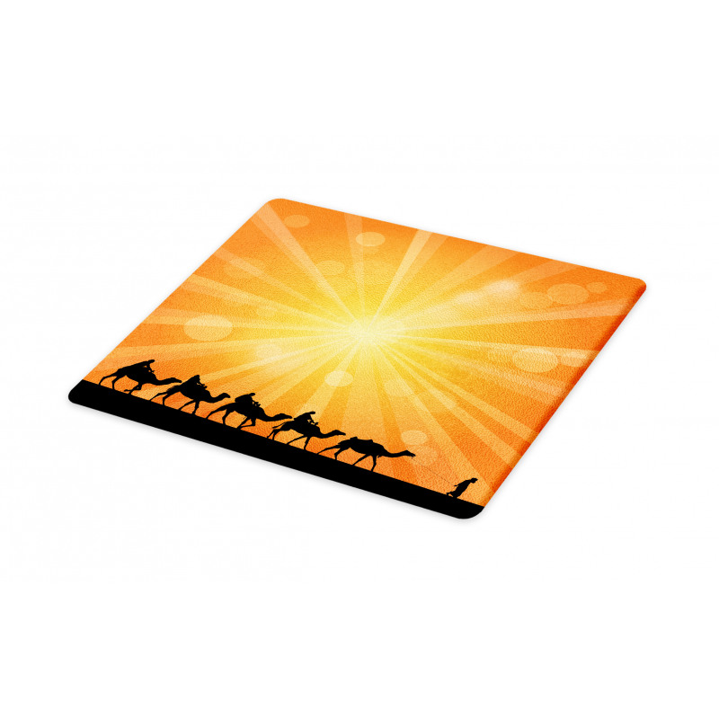 Sunburst Effect and Camels Cutting Board