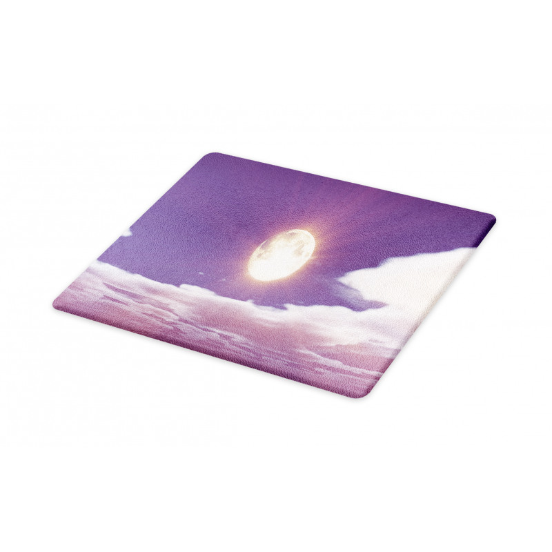 Dramatic Moon and Clouds Cutting Board