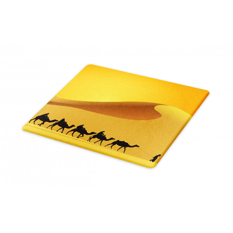 Camel Caravan Sahara Desert Cutting Board