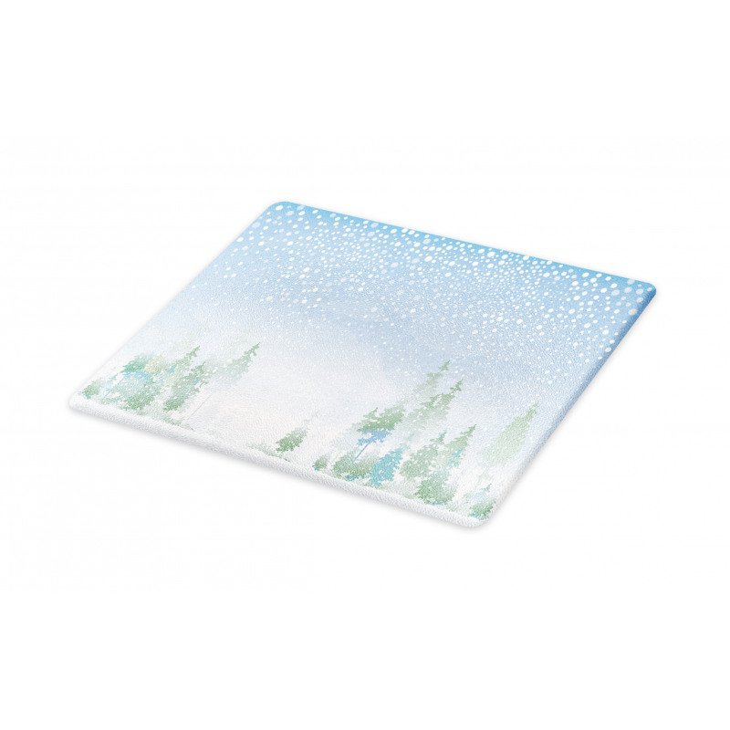 Misty Outdoor Scene Cutting Board