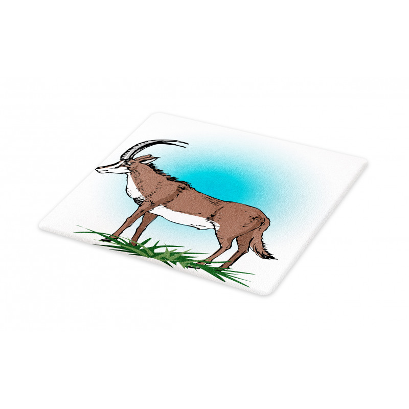 Wild Animal Grass Cutting Board