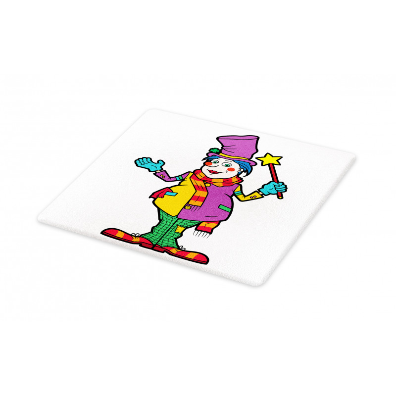 Whimsical Man with Magic Wand Cutting Board