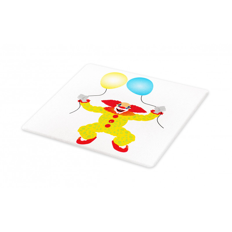 Happy Circus Entertainer Man Cutting Board