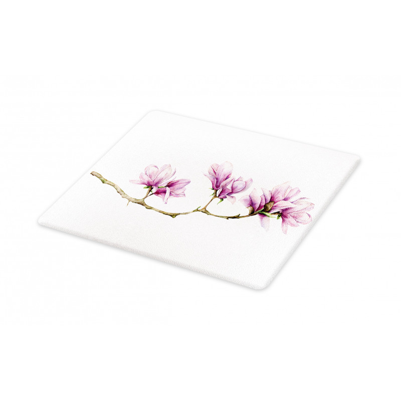 Magnolia on a Branch Cutting Board