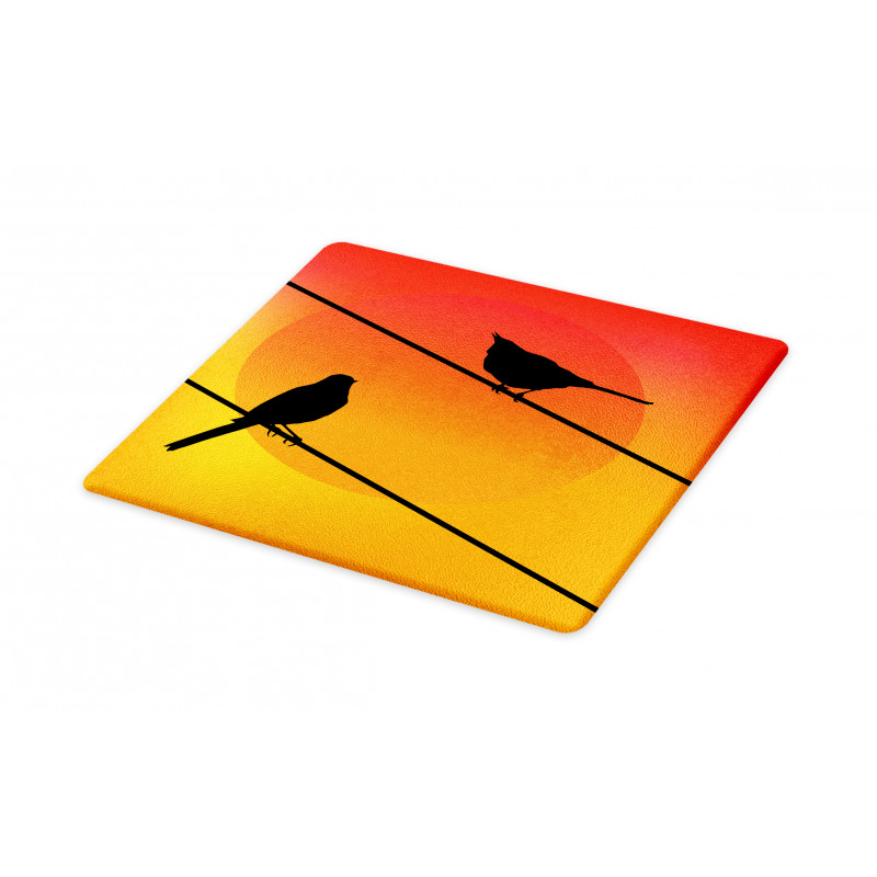 Avian Animal Sunset Cutting Board