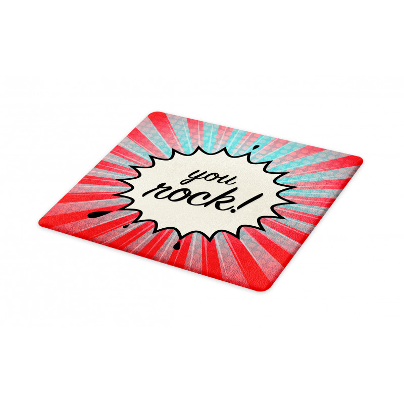 Sunbeams Halftone Graphic Cutting Board