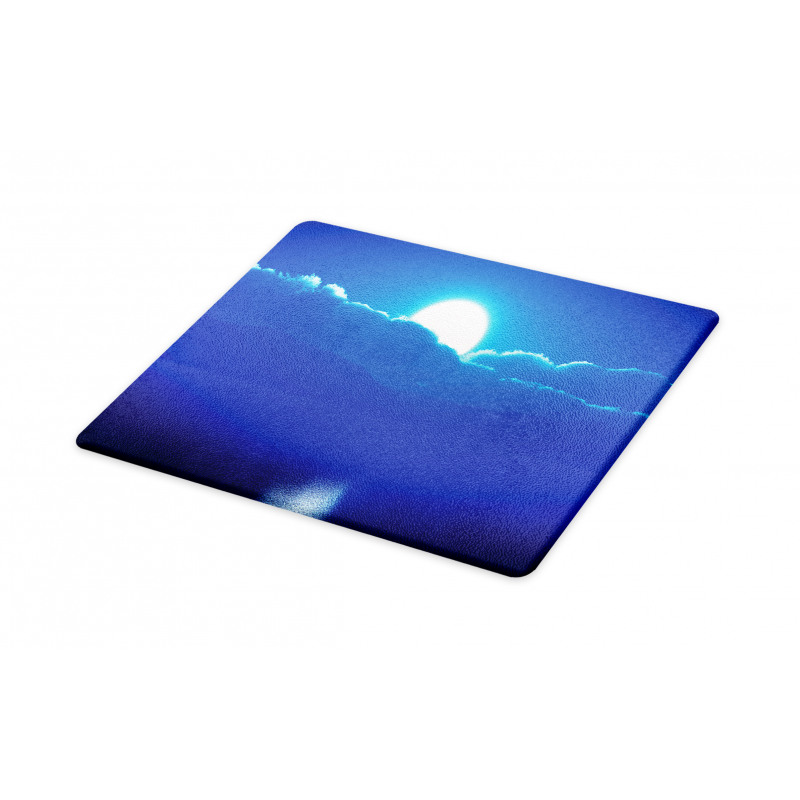 Moonlit Sky and Clouds Cutting Board