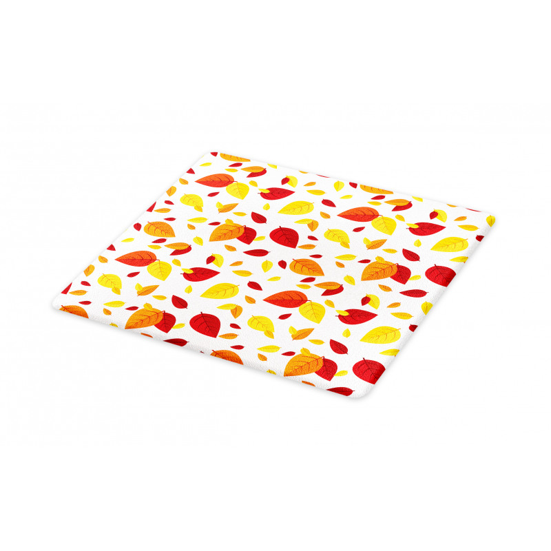 Seasonal Fall Leaves Cutting Board